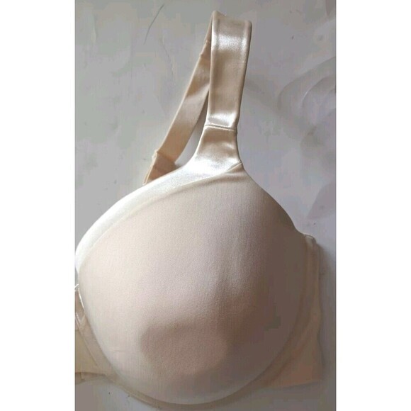 Vanity Fair Illumination Bra Sz 42DD Extra Support Beige Satin Underwire 76338 - Picture 6 of 9